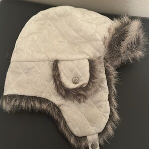 REI Aviator Winter Hat Faux Fur Warm 4-7 years old